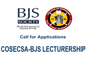 Applications Open for the COSECSA-BJS Lectureship 2026