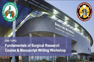 Fundamentals of Surgical Research Course & Manuscript Writing Workshop